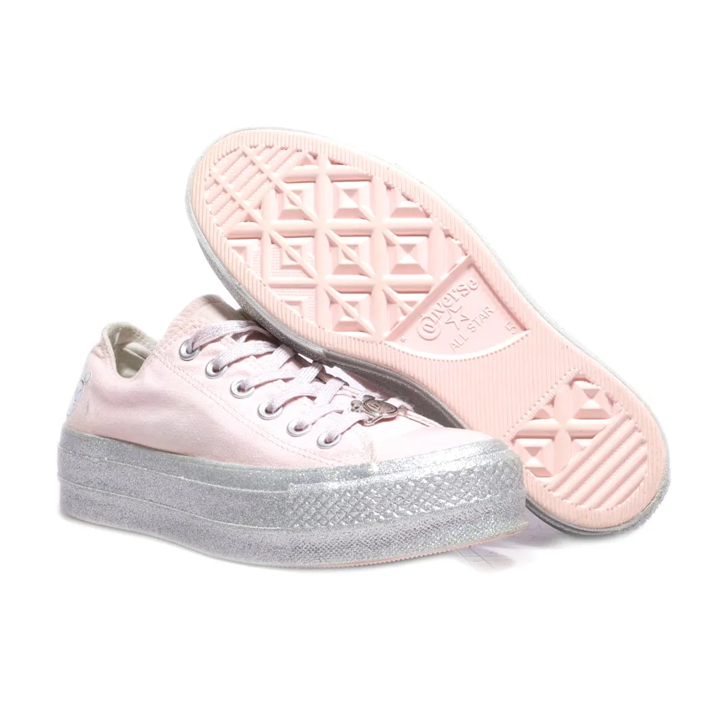 Converse Low-Top Sneakers Canvas Pink Colour For Women