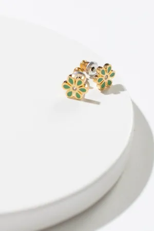 Cove Dainty Daisy Stud Earrings