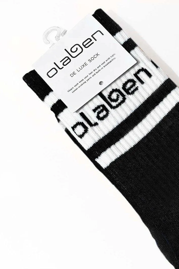 Cozine Quarter Sock - Black