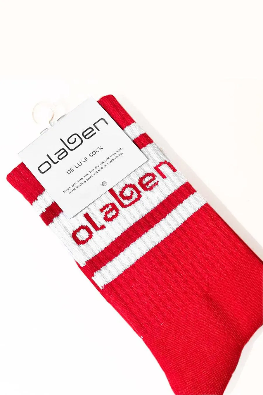 Cozine Quarter Sock - Red