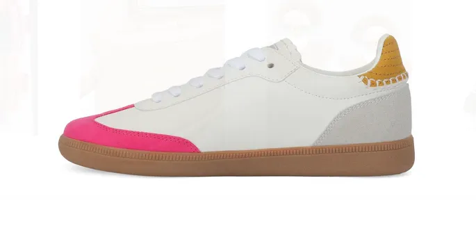 CRISP 12 - WHITE/NEON PINK