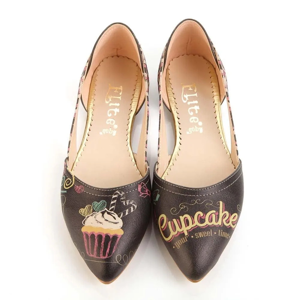 Cupcake Ballerinas Shoes OMR7006