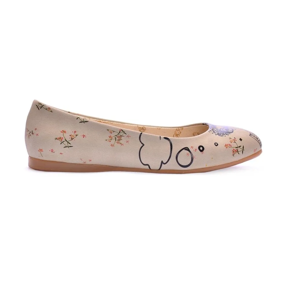 Curly Girl Ballerinas Shoes 1025