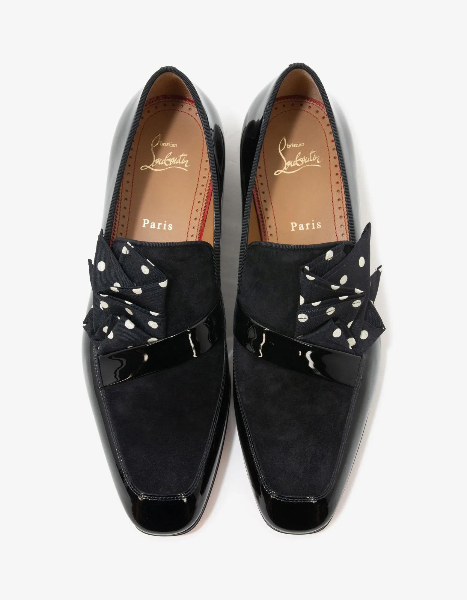 Dandy Me Patent & Suede Leather Loafers -