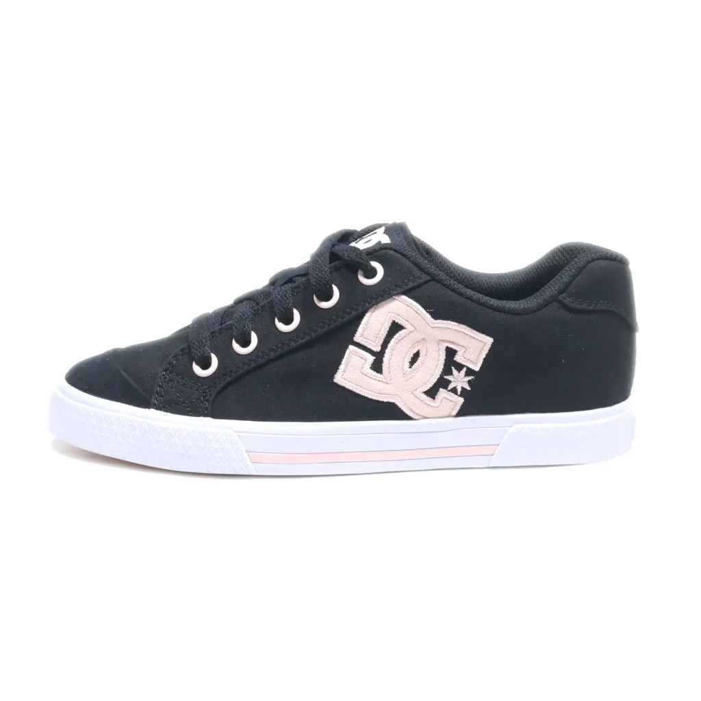 Dc Shoes Low-Top Sneakers Canvas Black Colour For Women