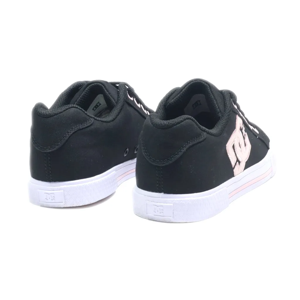 Dc Shoes Low-Top Sneakers Canvas Black Colour For Women