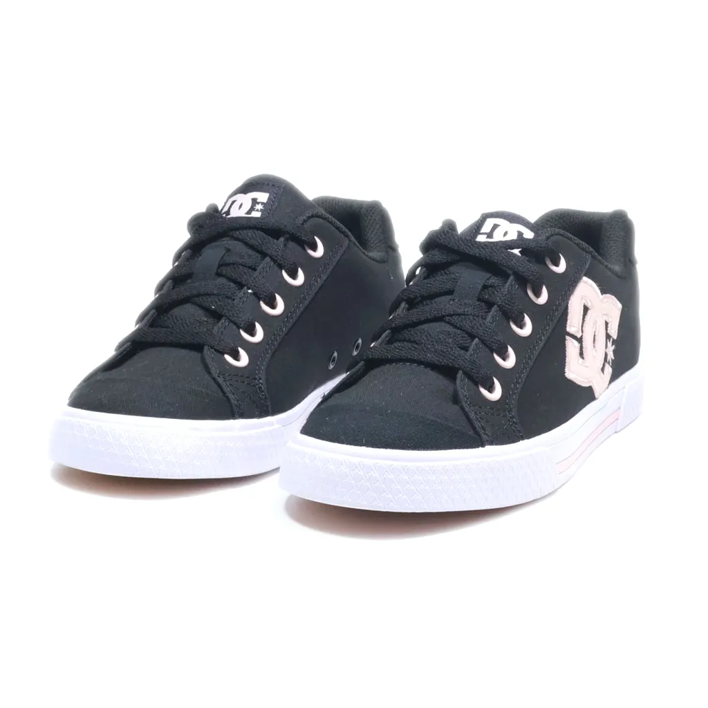 Dc Shoes Low-Top Sneakers Canvas Black Colour For Women