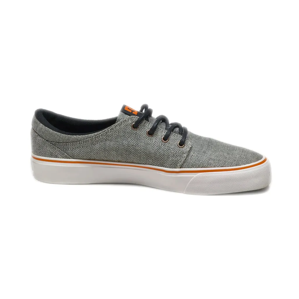 Dc Shoes Low-Top Sneakers Canvas Grey Colour For Men