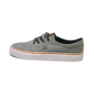 Dc Shoes Low-Top Sneakers Canvas Grey Colour For Men