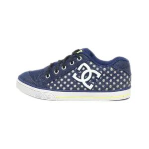 Dc Shoes Sneakers Canvas Blue Colour For Kids