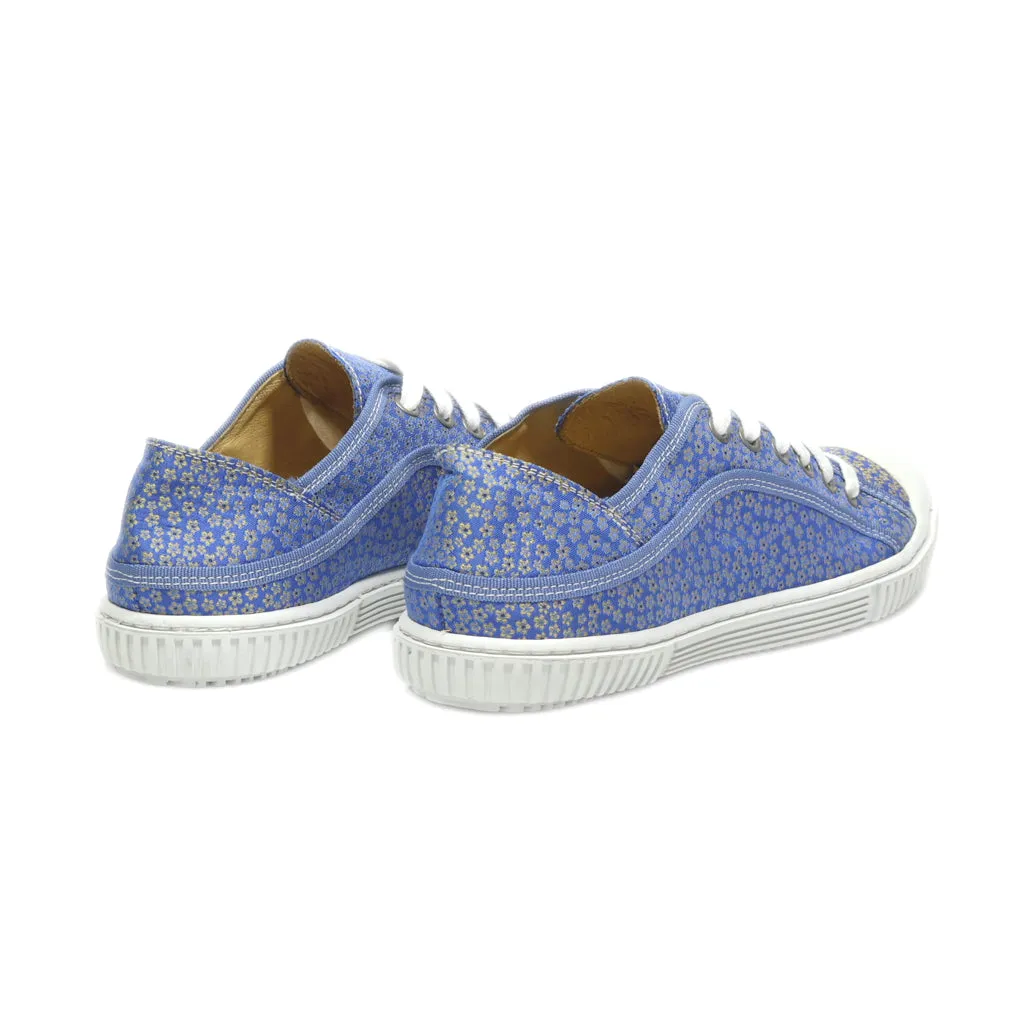 Deelerg Low-Top Sneakers Canvas Blue Colour For Women