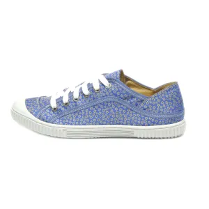 Deelerg Low-Top Sneakers Canvas Blue Colour For Women