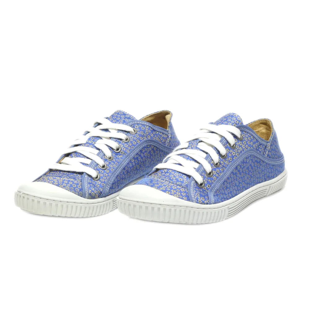 Deelerg Low-Top Sneakers Canvas Blue Colour For Women