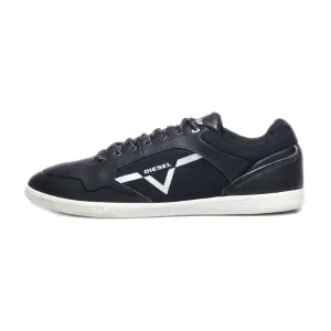 Diesel Low-Top Sneakers Canvas Black Colour For Men