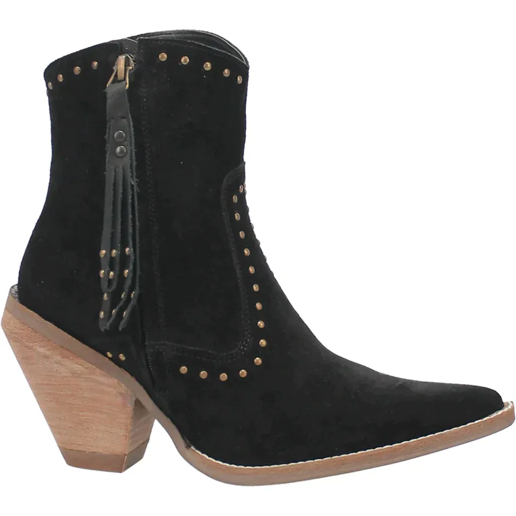 DINGO CLASSY N' SASSY LEATHER BOOTIE STYLE DI952BK25