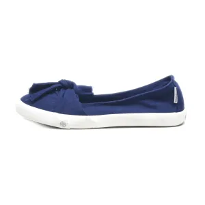 Dockers Gerli Low-Top Sneakers Canvas Blue Colour For Women