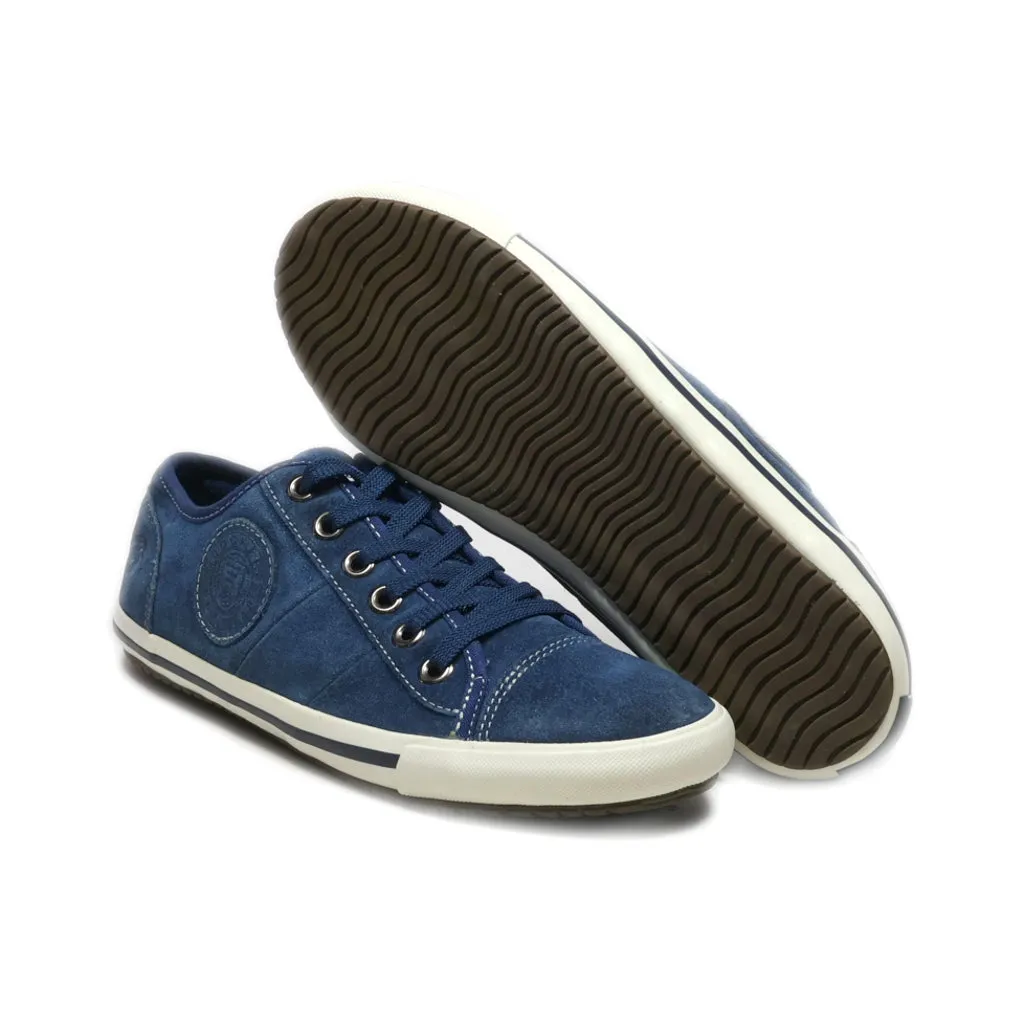 Dockers Gerli Low-Top Sneakers Suede Blue Colour For Women