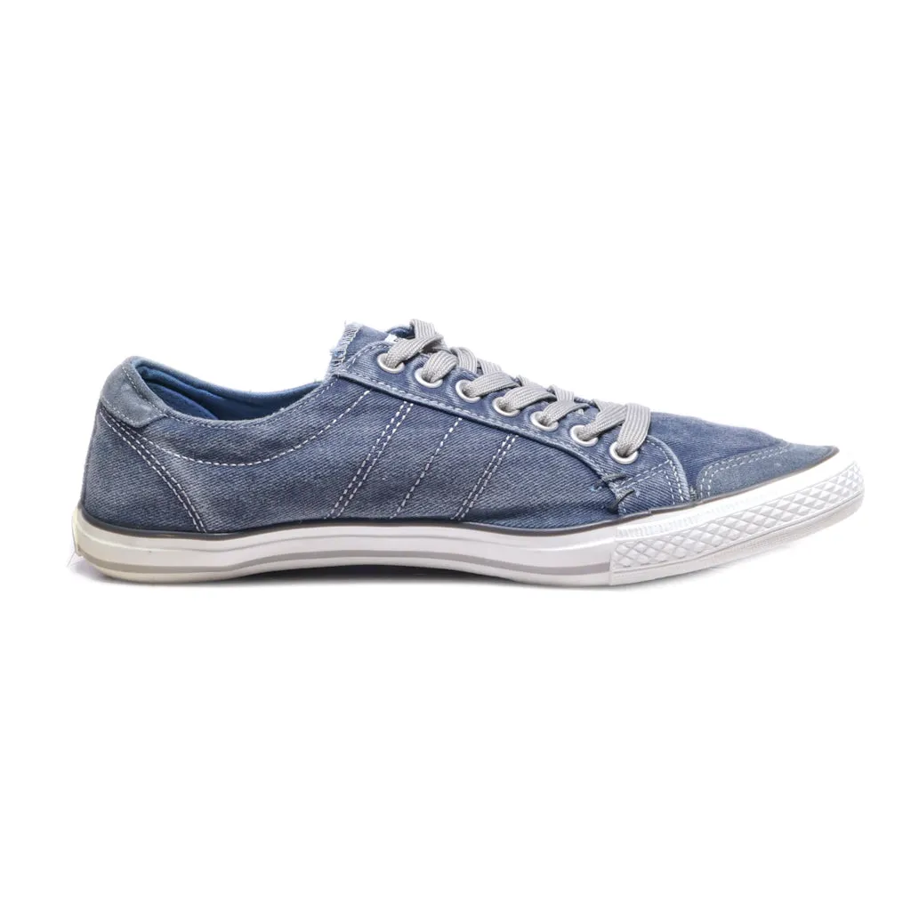 Dockers Low-Top Sneakers Fabric Blue Colour For Men