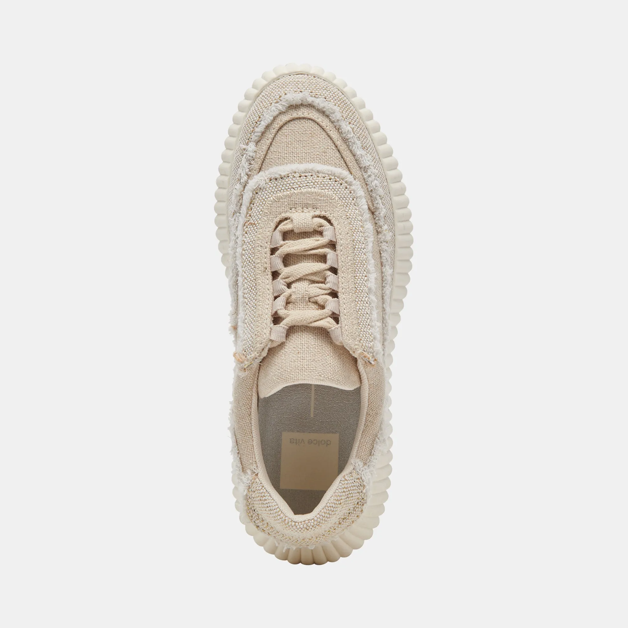 DOLEN FRAY SNEAKERS SAND CANVAS