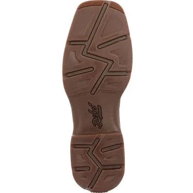 Durango Men's Rebel By Mexico Flag 11" ST Western Boot -Brown- DDB0431