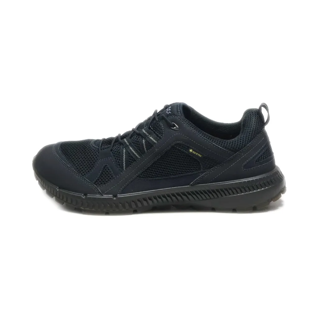 Ecco Pat Lane Sport Shoes Fabric Black Colour For Women