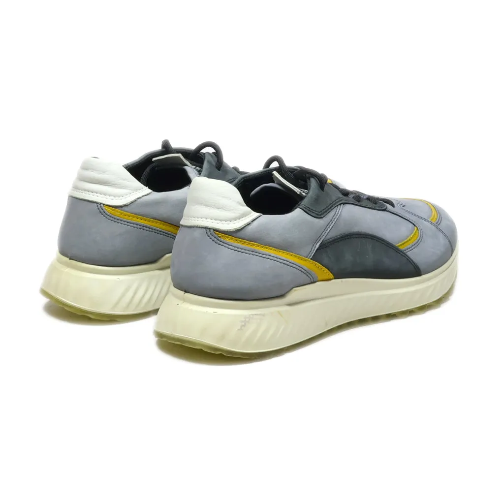 Ecco Sport Shoes Leather Grey Colour For Men