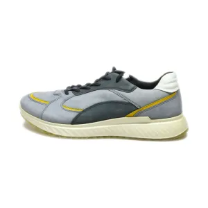 Ecco Sport Shoes Leather Grey Colour For Men