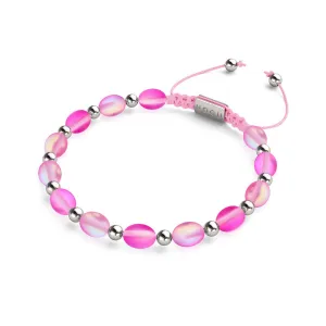 Electric Pink | Mermaid Glass Ocean Egg Bracelet