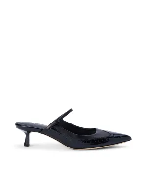 Elle Patent Leather Mule