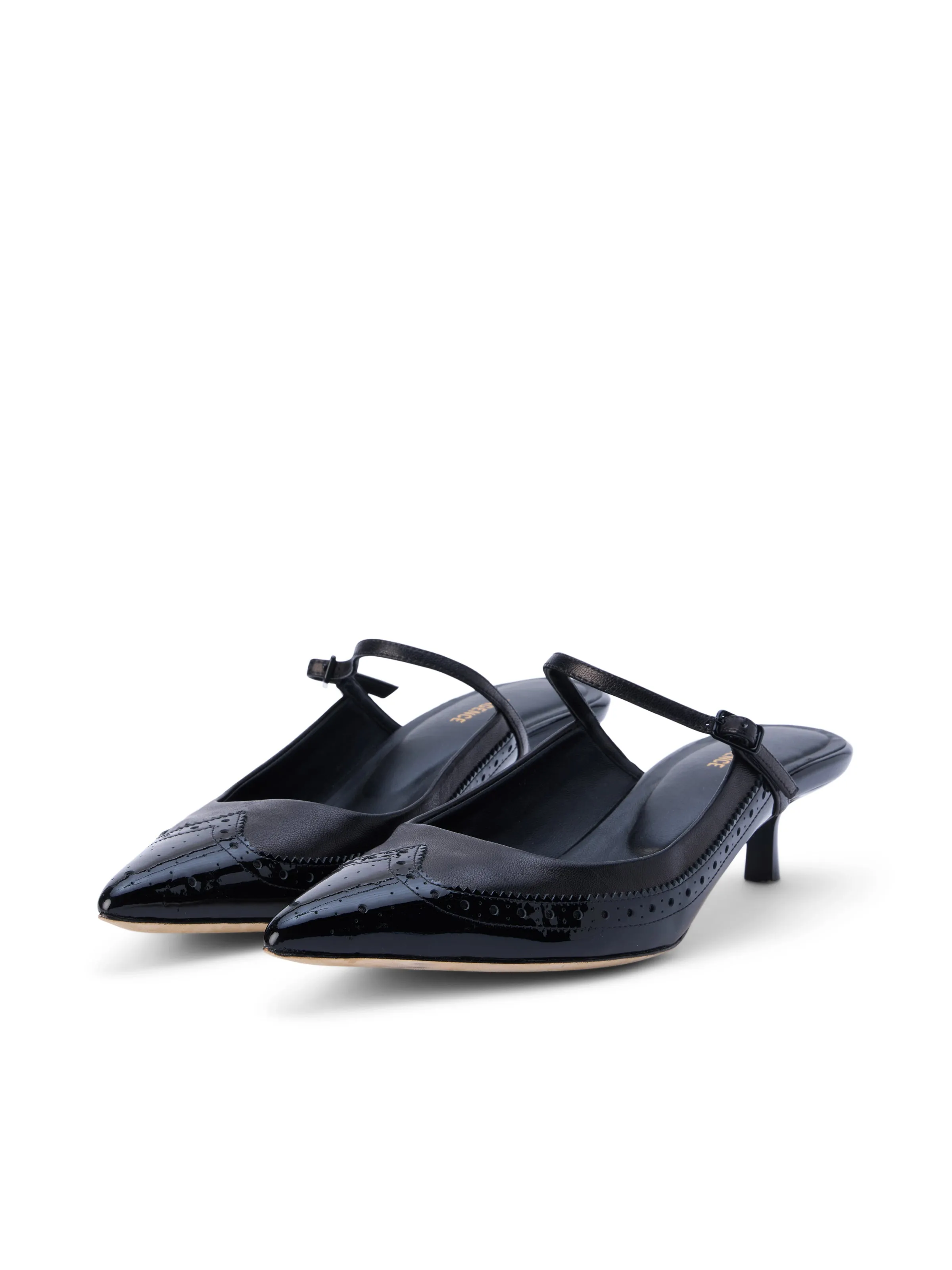 Elle Patent Leather Mule