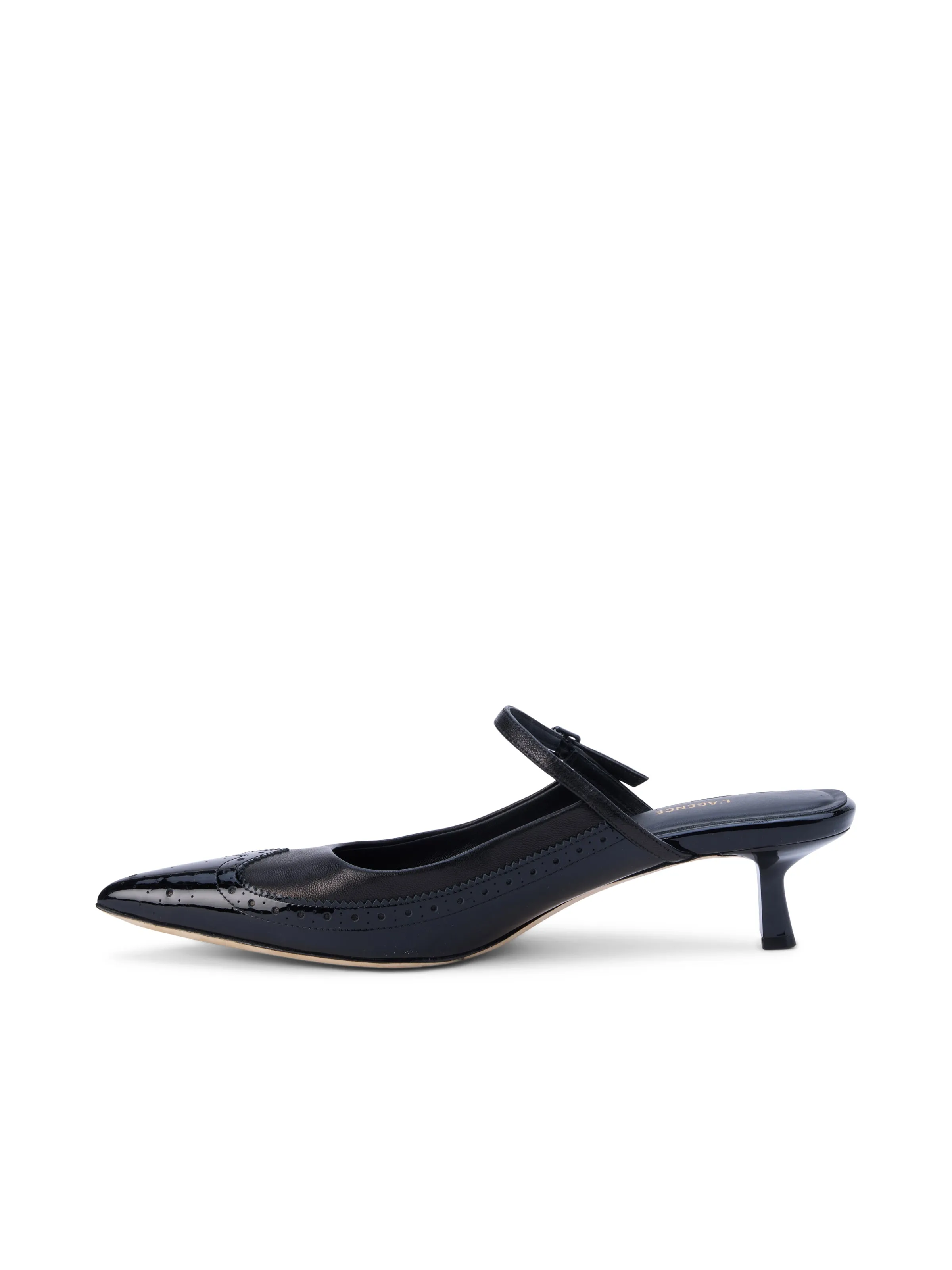 Elle Patent Leather Mule