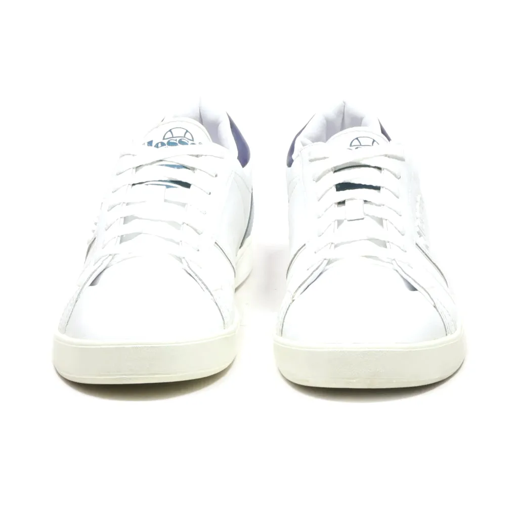 Ellesse Ls 80 Low-Top Sneakers Leather White Colour For Men