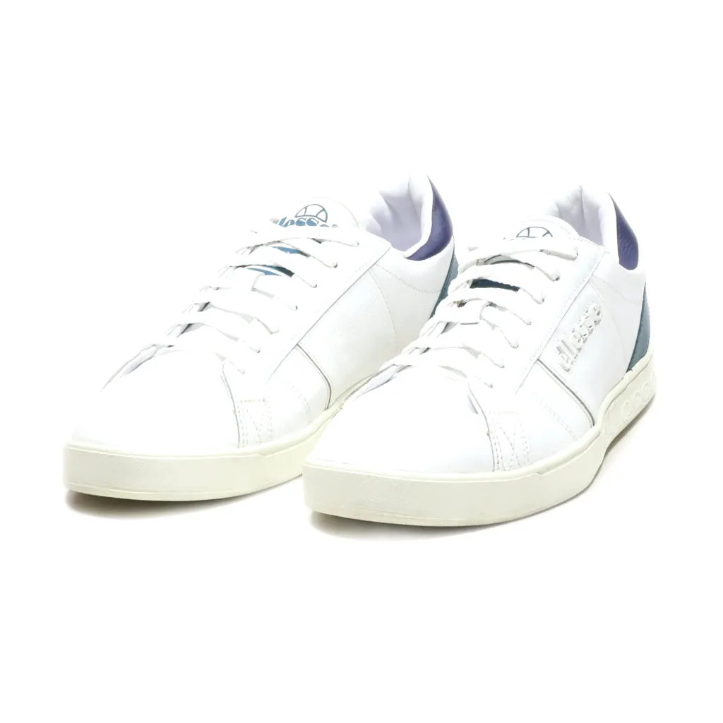 Ellesse Ls 80 Low-Top Sneakers Leather White Colour For Men