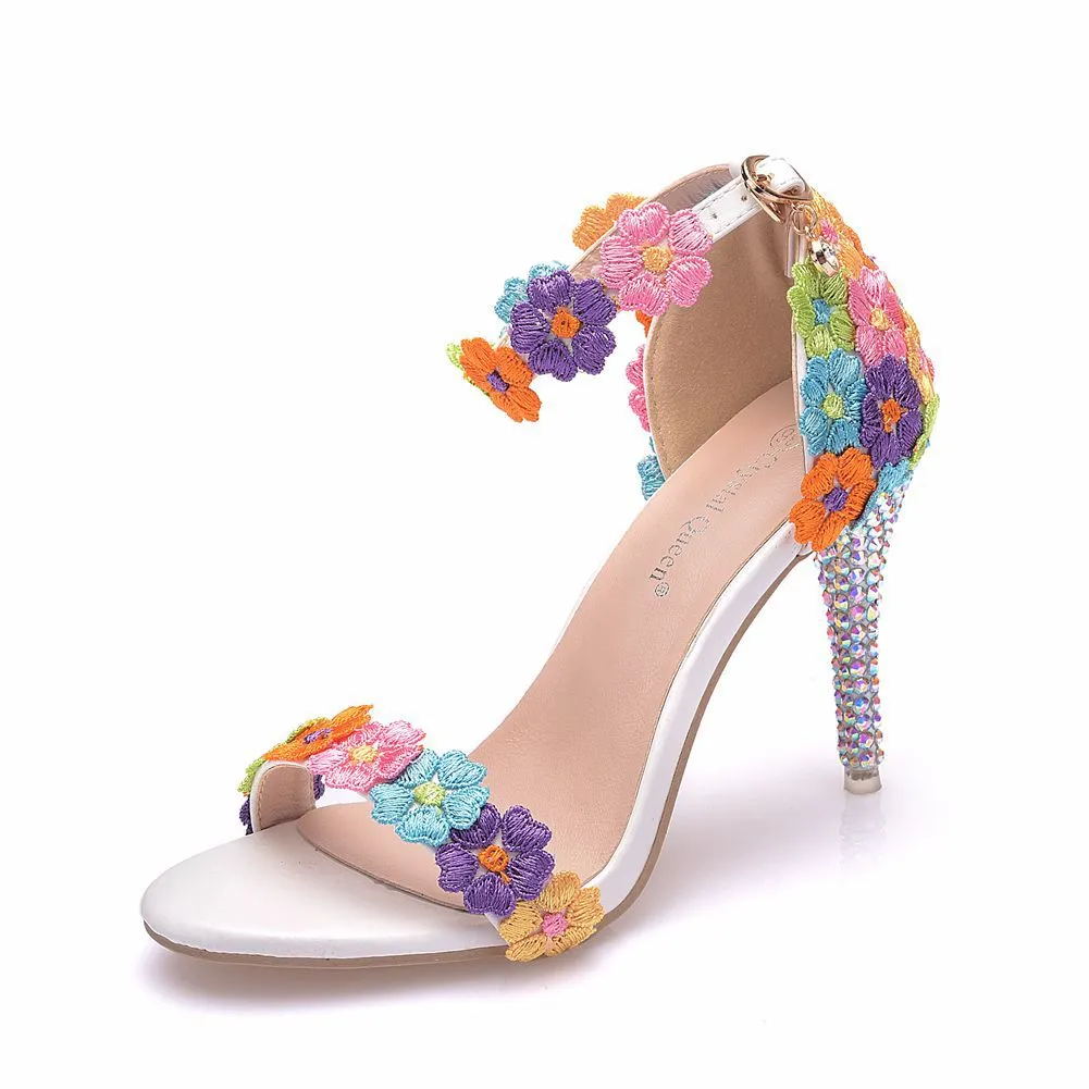 Famous Style Lace Beading Sandals