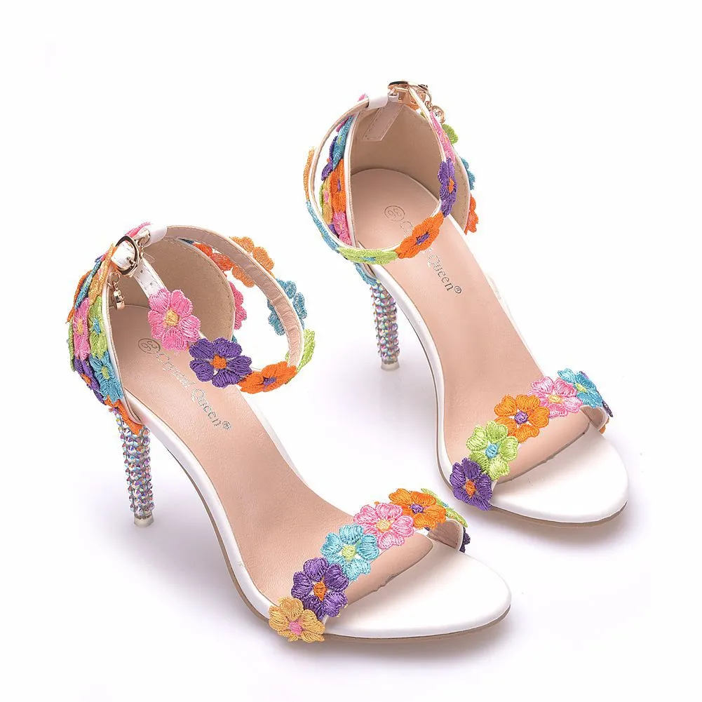 Famous Style Lace Beading Sandals