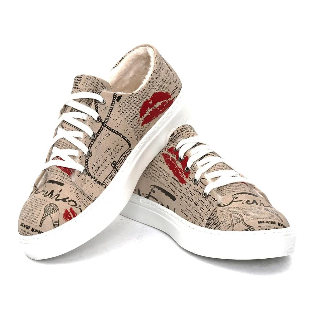 Fashion and Kiss Sneaker Shoes SPR101