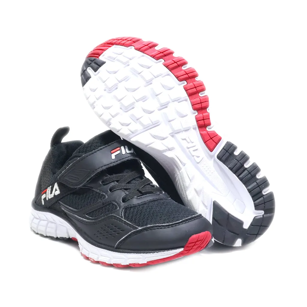 Fila Sport Shoes Fabric Black Colour For Kids