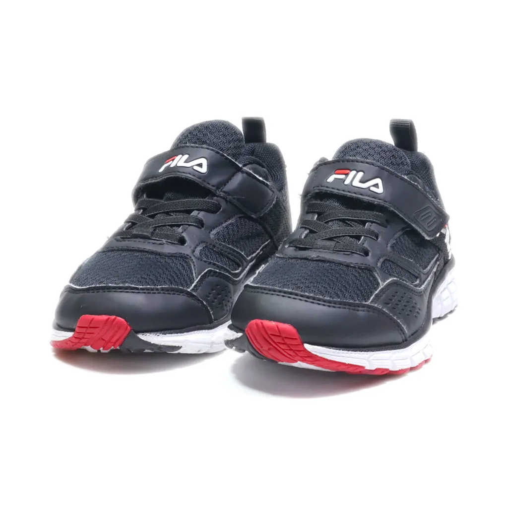 Fila Sport Shoes Fabric Black Colour For Kids