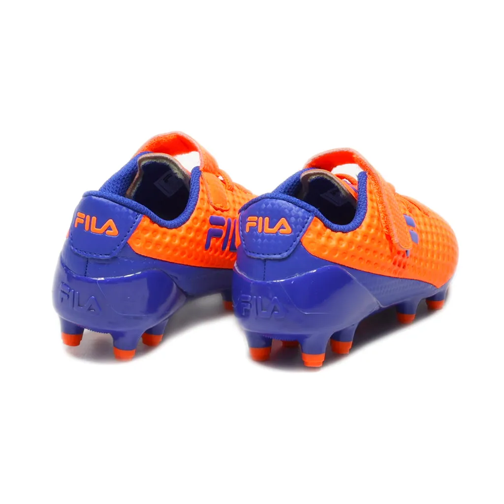 Fila Sport Shoes Leather Orange Colour For Kids