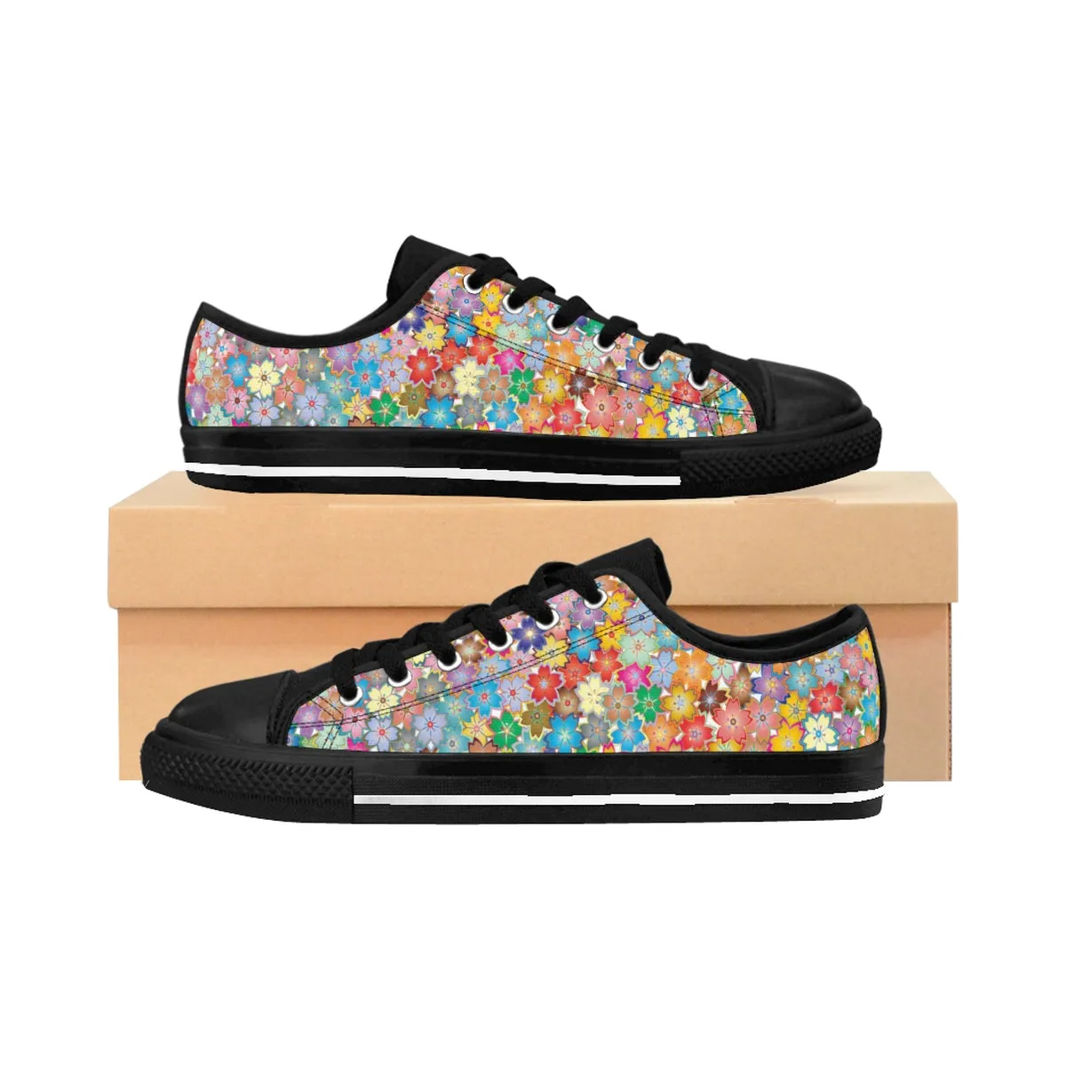 Floral Garden Women's Sneakers