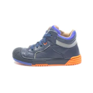 Fr Sneakers Leather Blue Colour For Kids