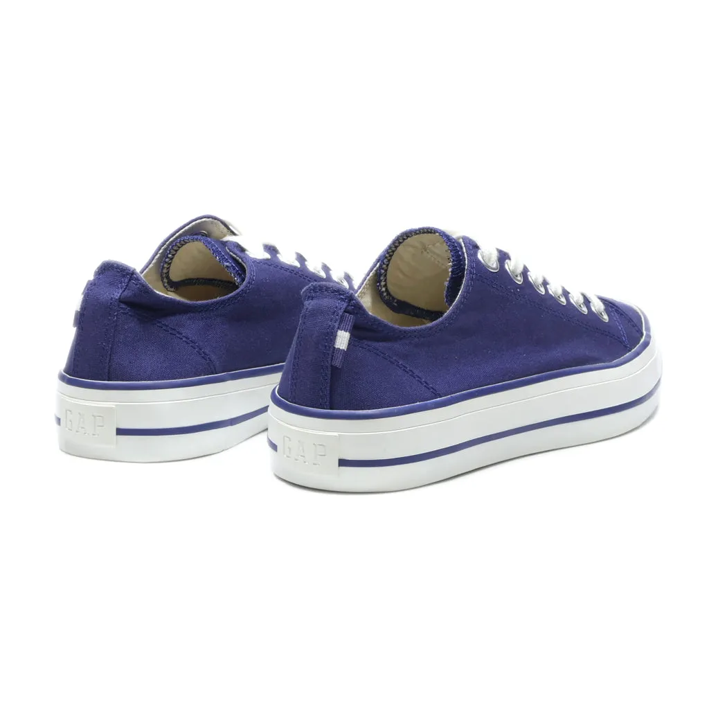 Gap Low-Top Sneakers Canvas Blue Colour For Women