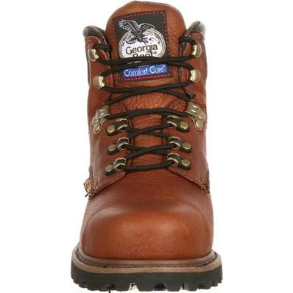 Georgia Boot Hammer Men's Internal Metatarsal Steel Toe Work  Boots G6315 In Brown