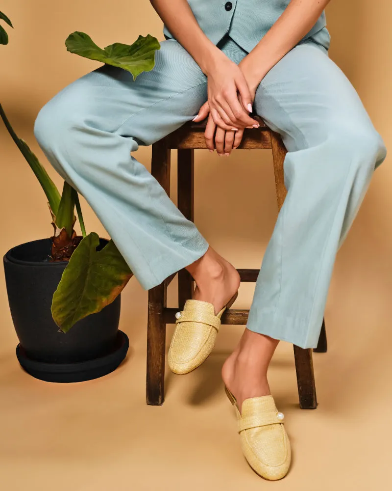 Georgia Raffia Loafers