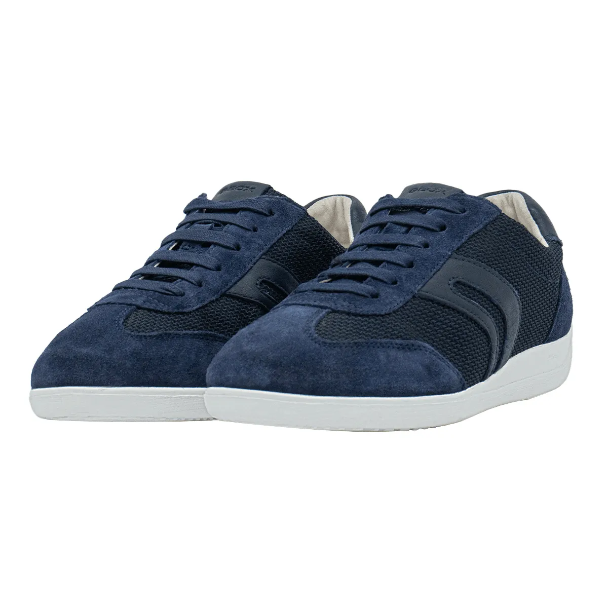 Geox D Myria D Low-Top Sneakers Fabric Blue Colour For Women