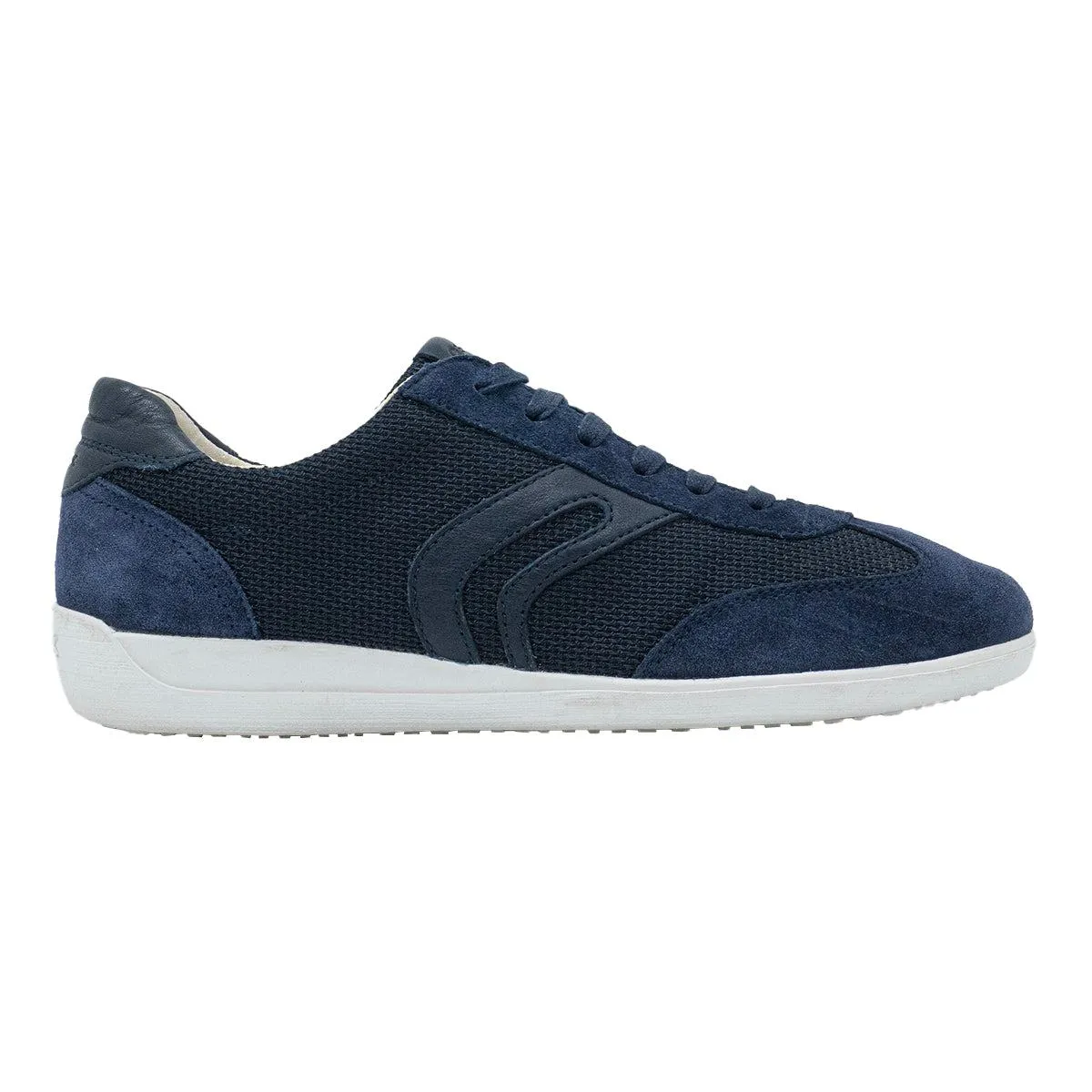 Geox D Myria D Low-Top Sneakers Fabric Blue Colour For Women