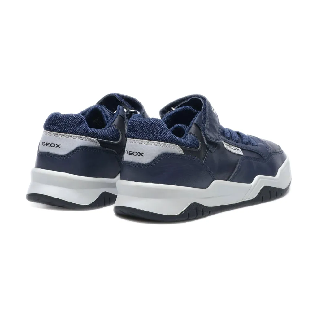 Geox Perth Sneakers Leather Blue Colour For Kids