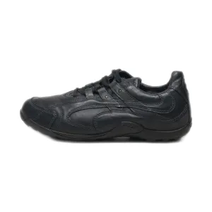 Geox Respira Sport Shoes Leather Black Colour For Men