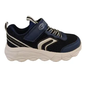 Geox Spheritt Boys Navy Silver Trainer