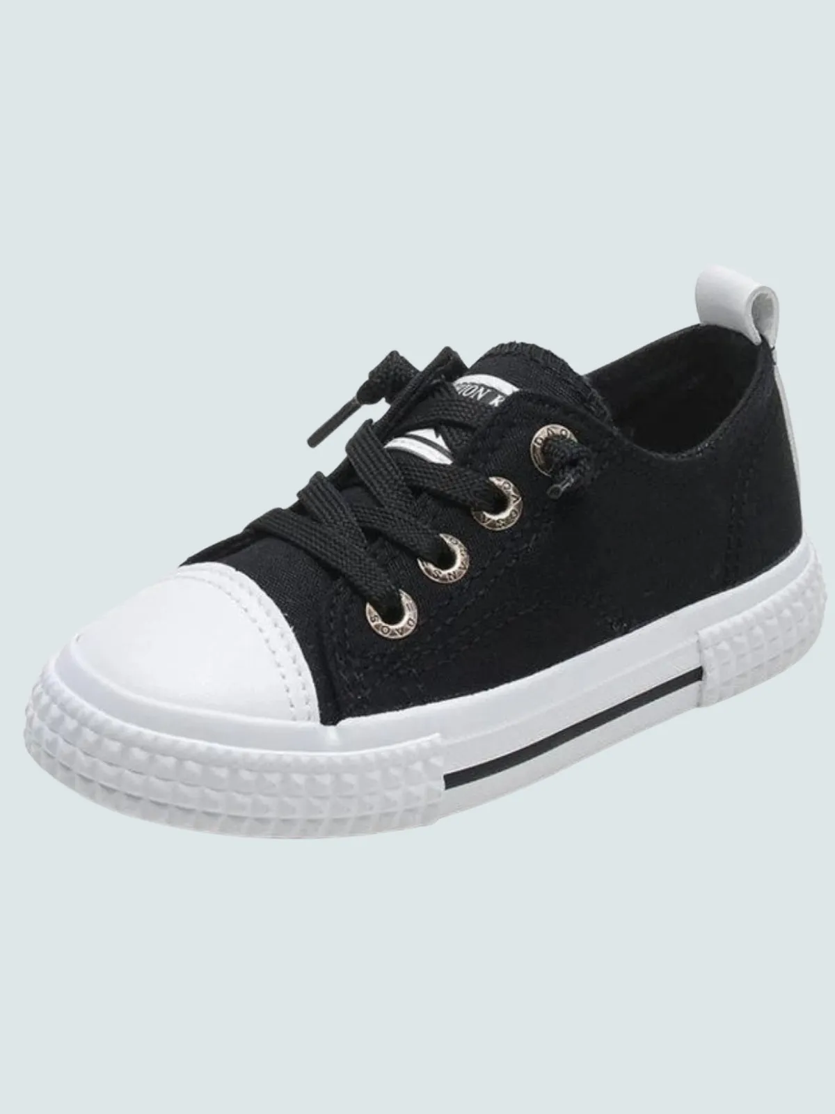 Girls Non-Slip Canvas Sneakers By Liv and Mia